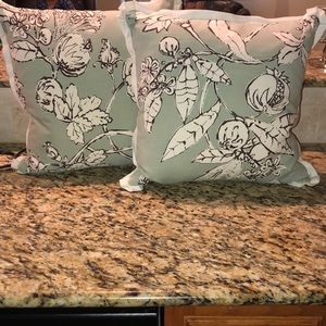 Goose feather decorative pillows